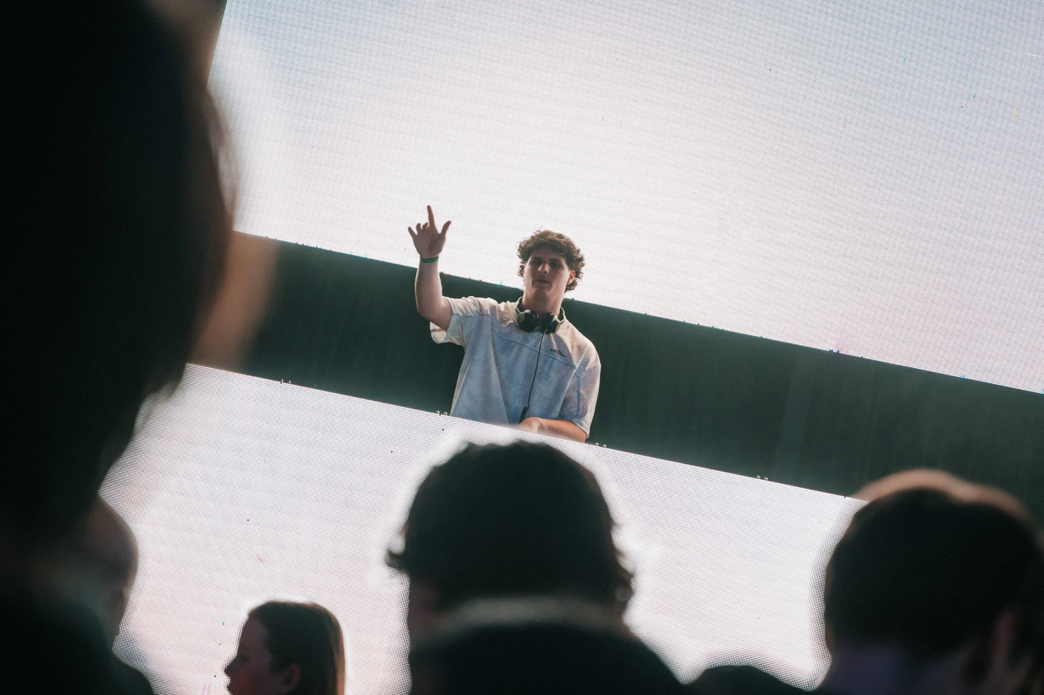 HASLOOM performing in a club